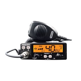 Radio CB PRESIDENT TEDDY II+ ASC VOX 12/24V AM/FM President