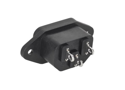 Wtyk AC 3PIN montaż.komputerowy Cabletech Cabletech
