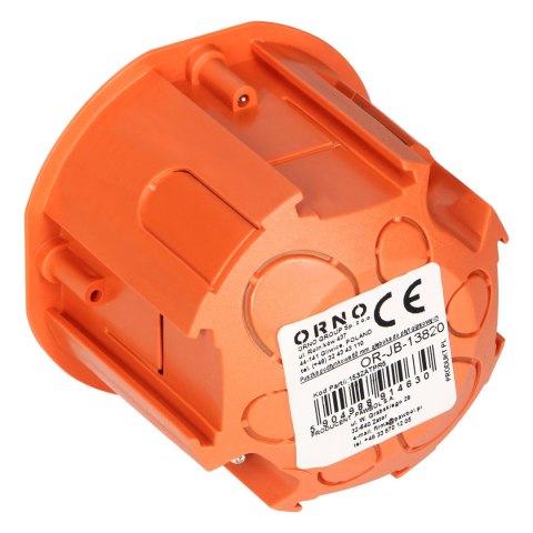 Puszka podtynkowa 60 mm głęboka do płyt gipsowych Orno