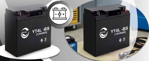 Akumulator żelowy 12v 4ah ups bezobsługowy żywotność - er1083 RTO