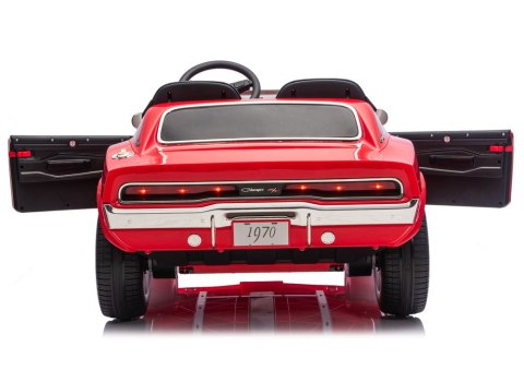 Auto Na Akumulator Dodge Charger R/T DLS-K12 24V7Ah Czerwony LEAN CARS