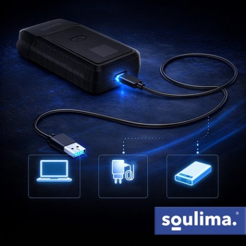 Golarka do brody z wyświetlaczem LED Soulima SOULIMA