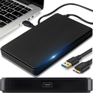 Obudowa dysku 2,5" kieszeń na dysk ssd hdd sata etui adapter kabel usb 3.0 RTO