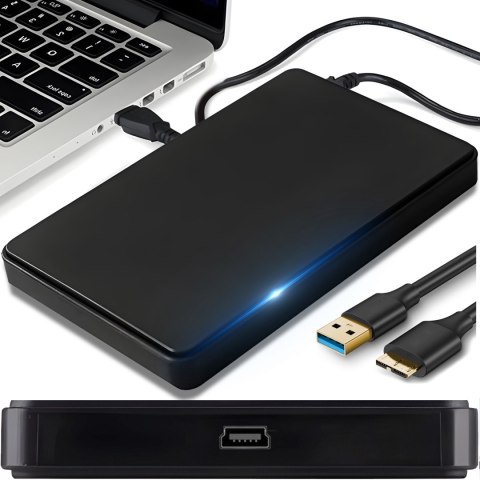 Obudowa dysku 2,5" kieszeń na dysk ssd hdd sata etui adapter kabel usb 3.0 RTO