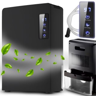 Osuszacz powietrza 2200ml cichy wydajny pochłaniacz wilgoci timer lcd led RTO