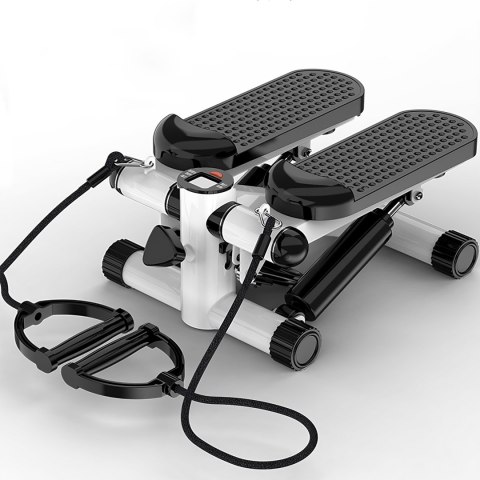 Stepper steper prosty z linkami do ćwiczeń licznik lcd regulacja fitness RTO