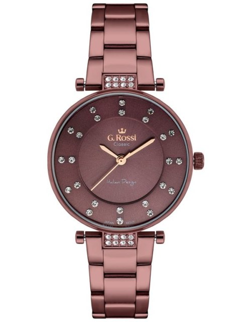 G. Rossi ZEGAREK G. ROSSI - C5131B-2B3 (zg780d) violet + BOX