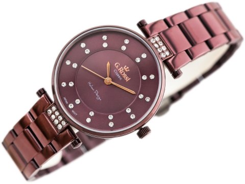 G. Rossi ZEGAREK G. ROSSI - C5131B-2B3 (zg780d) violet + BOX