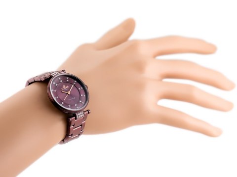 G. Rossi ZEGAREK G. ROSSI - C5131B-2B3 (zg780d) violet + BOX