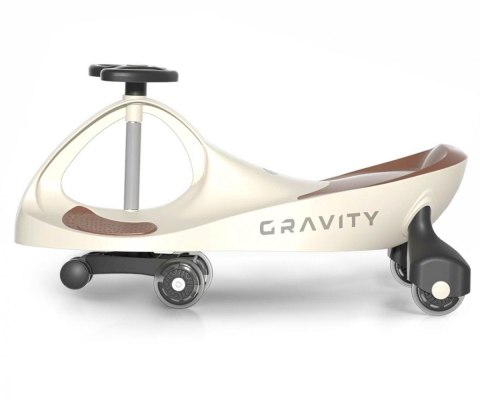 Jeździk grawitacyjny gravity beżowo-brązowy MILLY MALLY