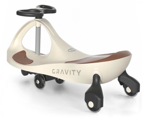 Jeździk grawitacyjny gravity beżowo-brązowy MILLY MALLY