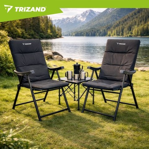 Krzesło turystyczne 59x70x91cm - 2szt.Trizand TRIZAND