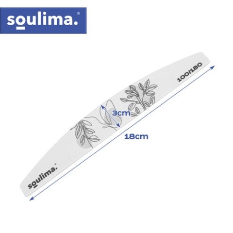 Pilnik do paznokci slim - łódka 100szt. Soulima SOULIMA