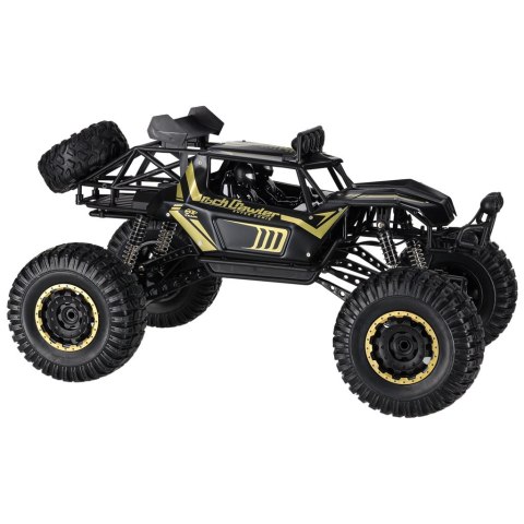 Samochód zdalnie sterowany 2,4GHz 1:8 51cm metal czarny