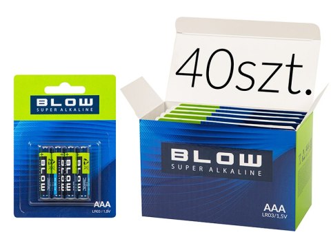 82-653# Bateria blow super alkaline aaa lr3 blister Blow