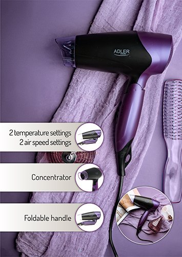 AD 2260 Suszarka 1600w ADLER