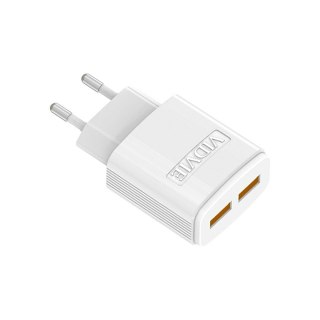 Ładowarka sieciowa dual USB + kabel Typu C 2400 mA LP