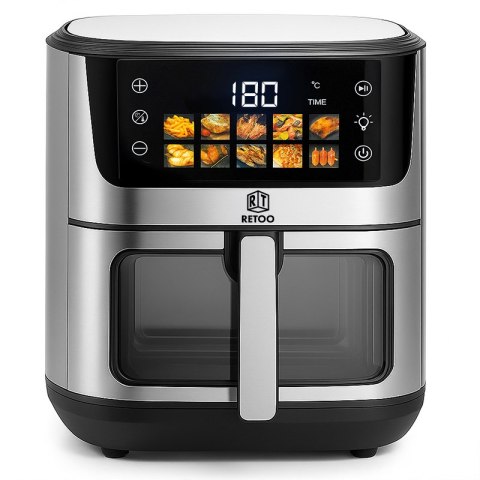 A-d frytkownica beztłuszczowa duża 5,5l piekarnik 1800 w air fryer 7 programów -or1102 RTO