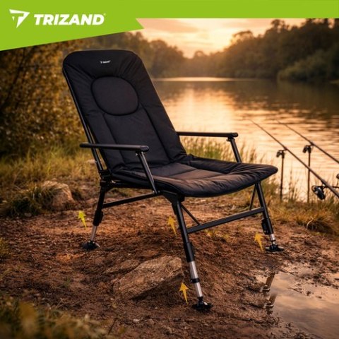 Fotel/krzesło wędkarskie regulowane Trizand TRIZAND