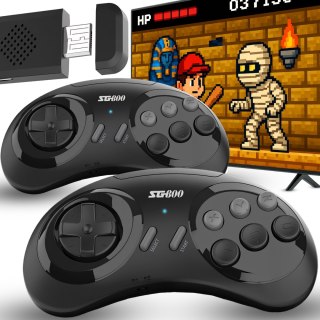 Gra telewizyjna 5000+ gier retro mini konsola bezprzewodowa tv hdmi lata 90 - er1193 RTO