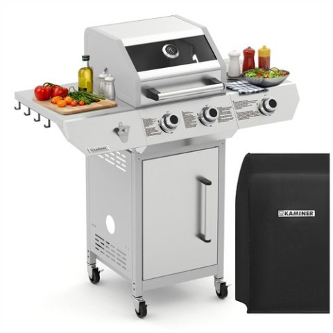 Grill gazowy 2+1 10kW Varen 3.0 Kaminer KAMINER