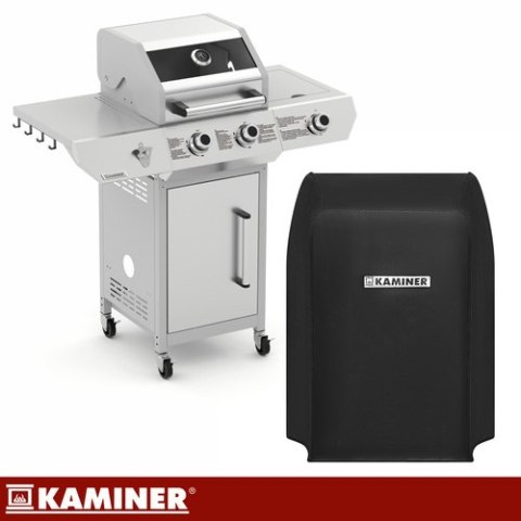 Grill gazowy 2+1 10kW Varen 3.0 Kaminer KAMINER