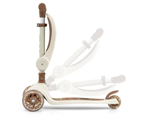 Hulajnoga scooter fuzzy classic beżowa MILLY MALLY