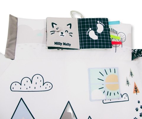 Mata niemowlęca centrum zabawy 5w1 minky MILLY MALLY
