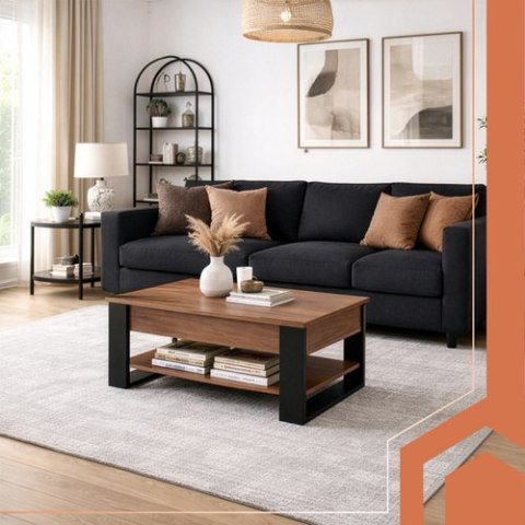 Stolik kawowy 92x51x45cm Ruhhy KRUZZEL
