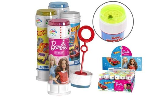 Bańki mydlane 60 ml display 36 sztuk mattel barbie-hot wheels ARTYK
