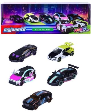 Majorette: Neon Racer, 5-pak Majorette