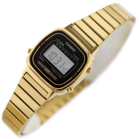 Casio ZEGAREK DAMSKI CASIO VINTAGE LA670WGA-1 (zd597b) + BOX