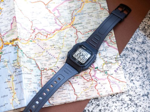 Casio ZEGAREK MĘSKI CASIO W-800H-2A (zd100c) - KLASYKA + BOX