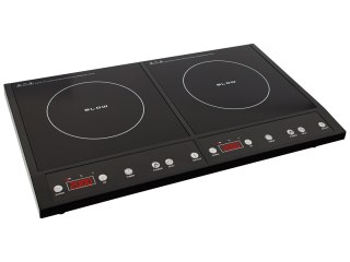 44-046# Kuchenka indukcyjna nastawna dwupalnikowa 2000w + 2000w blow Blow