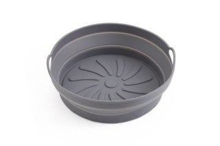 AD 6734 Tacka silikonowa do frytkownicy powietrznej | okrągła | 20,3 cm | wielokrotnego użytku | silikon spożywczy bpa free ADLER