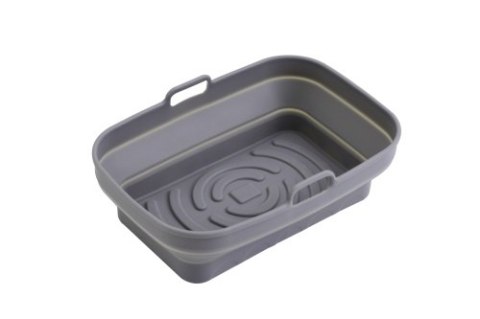 AD 6736 Tacka silikonowa do frytkownicy powietrznej | 19,8 cm x 13,1 cm | wielokrotnego użytku | silikon spożywczy bpa free ADLER