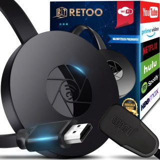 Bezprzewodowy adapter wifi hdmi mirrorscreen 2w1 -e393 RTO