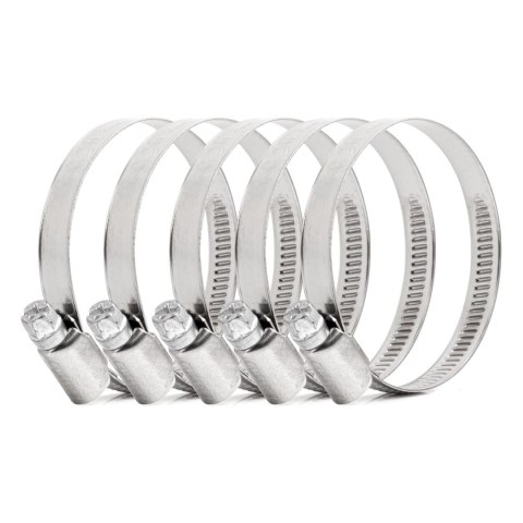 Obejma ślimakowa 5 szt. 40-60mm/9mm w2 amio-04588 AMiO