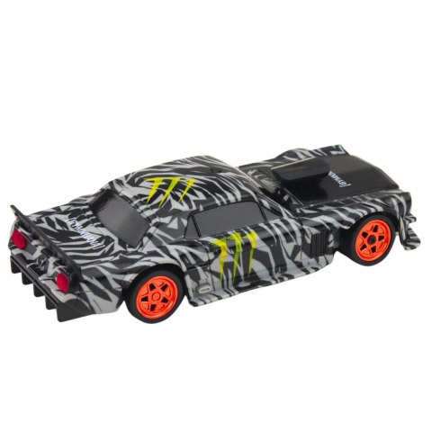 Auto Sportowe Do Driftu Zdalnie Sterowane RC Czarne Pachołki 15 km/h 1:43 LEAN TOYS