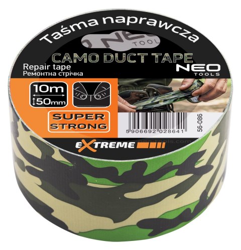 Taśma naprawcza 50 mm x 10 m EXTREME CAMO NEO TOOLS