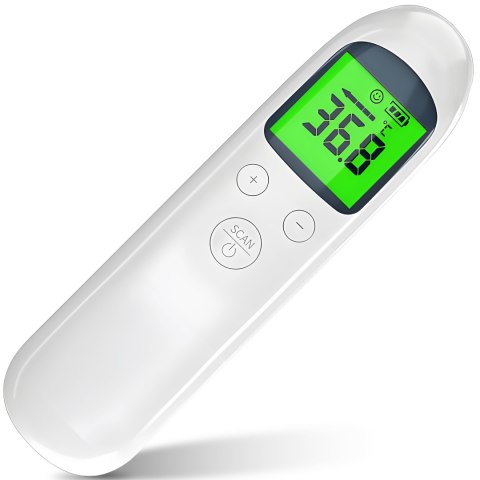 Termometr bezdotykowy lcd na podczerwień elektroniczny dokładny 3 kolory RTO