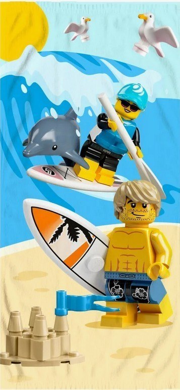 Akcesoria 109896 ręcznik plażowy 150 x 70 cm LEGO