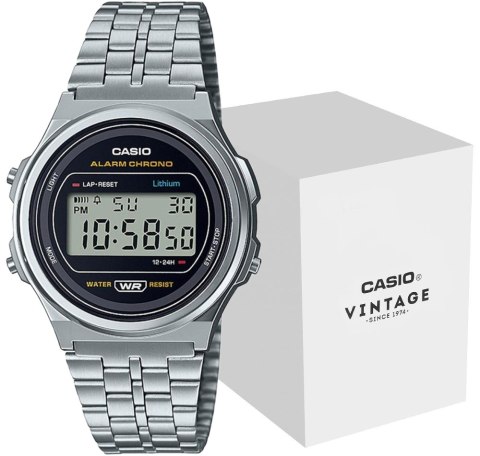 CASIO Zegarek Damski CASIO A171WE-1AEF + BOX