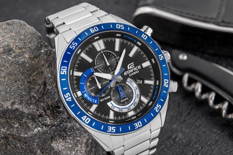 CASIO Zegarek Męski CASIO EDIFICE EFV-620D-1A2VUEF + BOX