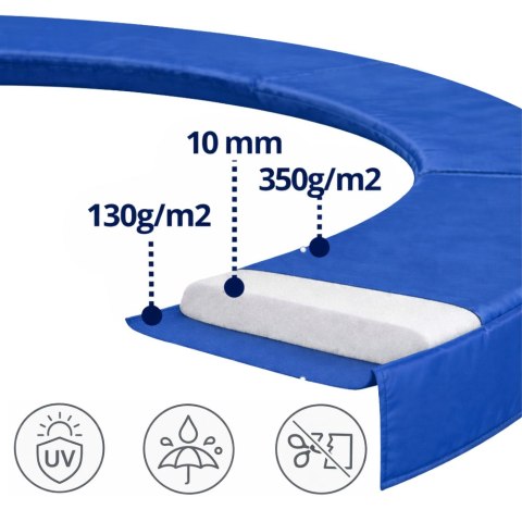 Osłona Sprężyn Do Trampoliny LEAN SPRING PAD Niebieska 244-252 CM 8FT LEAN