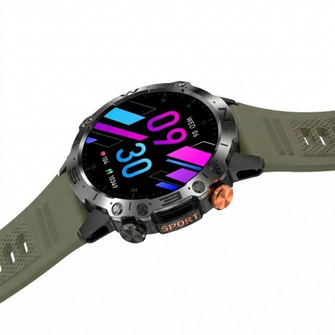 Gravity Smartwatch Gravity Czarny 2 Paski GT20-7