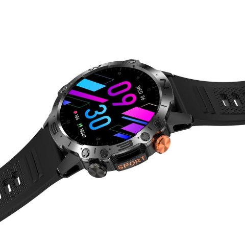 Gravity Smartwatch Gravity Czarny 2 Paski GT20-7