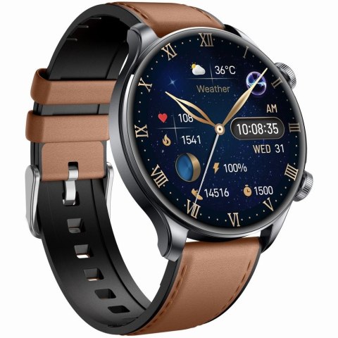 Gravity Smartwatch Gravity Czarny 2 Paski GT35-1