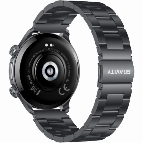 Gravity Smartwatch Gravity Czarny Pasek + Bransoleta GT35-2