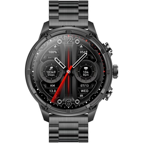 Gravity Smartwatch Gravity Czarny Pasek + Bransoleta GT41-1